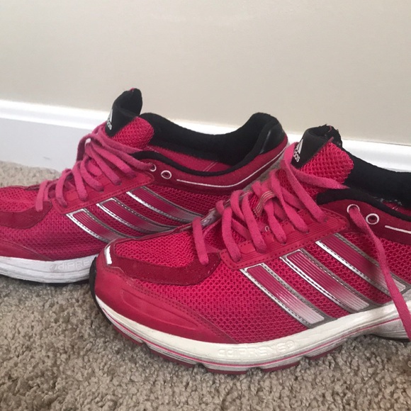 Pink Adidas Running Sneakers - Picture 1 of 3